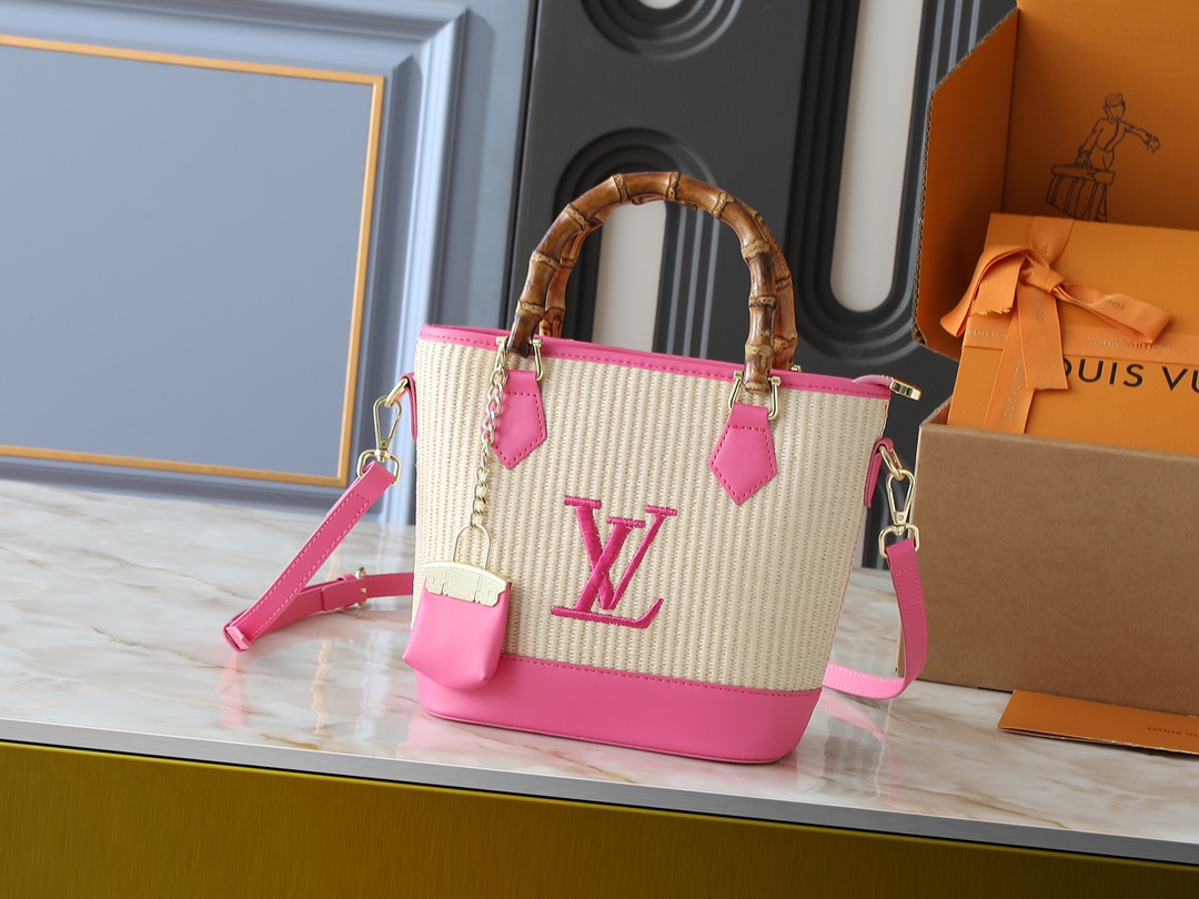 Louis Vuitton LV Classic Handbag Monogram Empreinte Detachable Strap Business Casual High-End Fashion